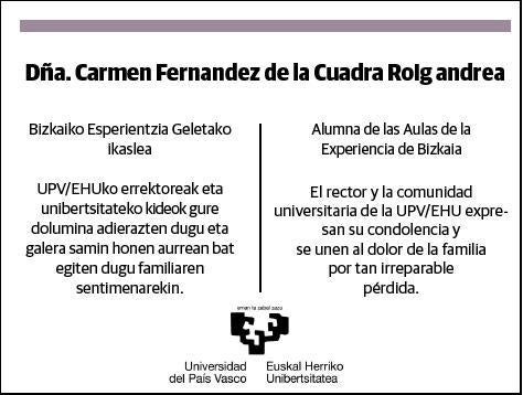 FERNANDEZ DE LA CUADRA ROIG,CARMEN