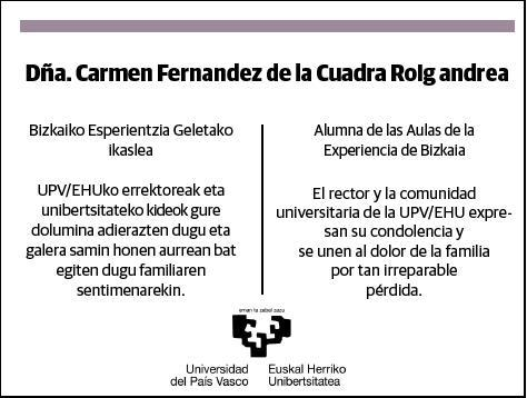 FERNANDEZ DE LA CUADRA ROIG,CARMEN