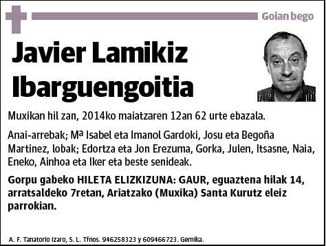 LAMIKIZ IBARGUENGOITIA,JAVIER