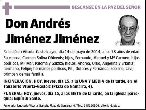 JIMENEZ JIMENEZ,ANDRES