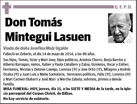 MINTEGUI LASUEN,TOMAS