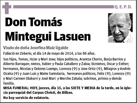 MINTEGUI LASUEN,TOMAS