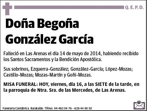 GONZALEZ GARCIA,BEGOÑA