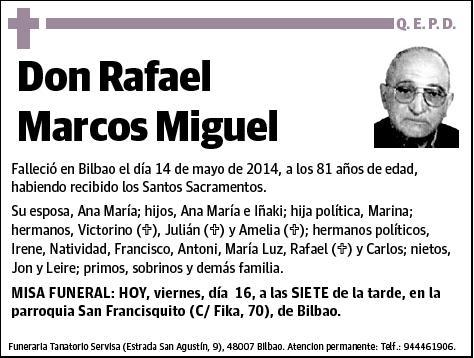 MARCOS MIGUEL,RAFAEL