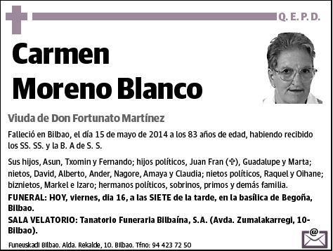 MORENO BLANCO,CARMEN