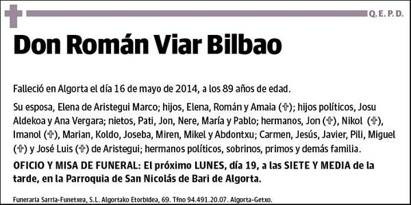 VIAR BILBAO,ROMAN