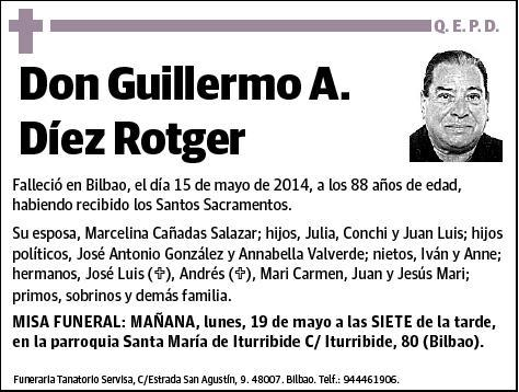 DIEZ ROTGER,GUILLERMO A.