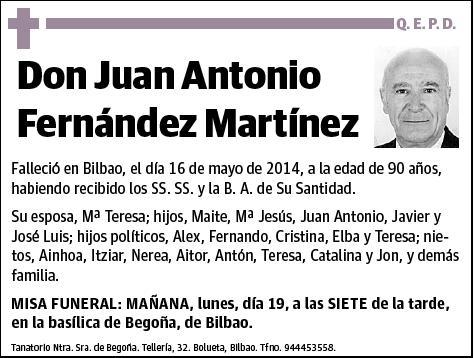 FERNANDEZ MARTINEZ,JUAN ANTONIO