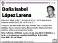 LOPEZ LARENA,ISABEL
