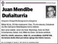 MENDIBE DUÑAITURRIA,JUAN