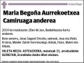 AURREKOETXEA CAMIRUAGA,MARIA BEGOÑA