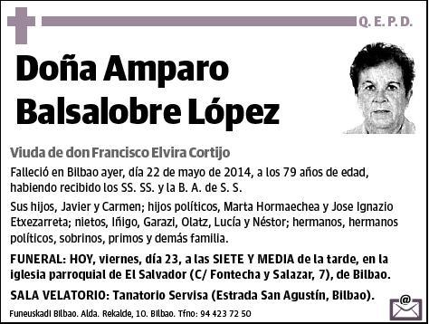 BALSALOBRE LOPEZ,AMPARO