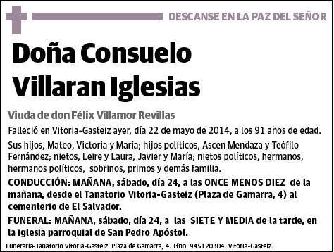 VILLARAN IGLESIAS,CONSUELO