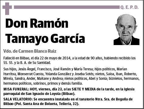 TAMAYO GARCIA,RAMON