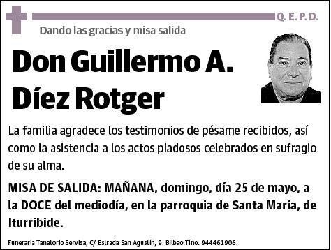 DIEZ ROTGER,GUILLERMO A.