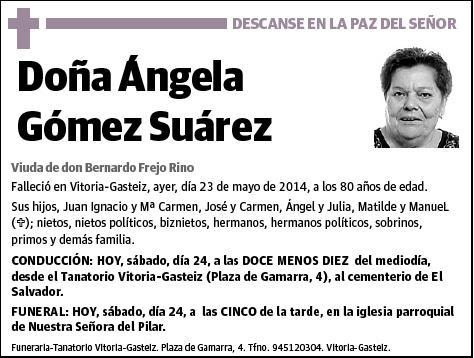 GOMEZ SUAREZ,ANGELA