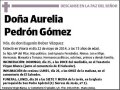 PEDRON GOMEZ,AURELIA