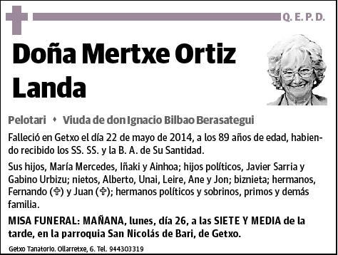 ORTIZ LANDA,MERTXE