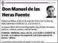 DE LAS HERAS FUENTE,MANUEL