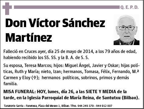 SANCHEZ MARTINEZ,VICTOR