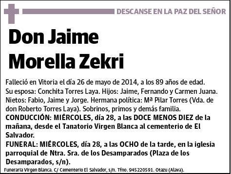 MORELLA ZEKRI,JAIME