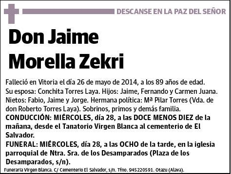 MORELLA ZEKRI,JAIME