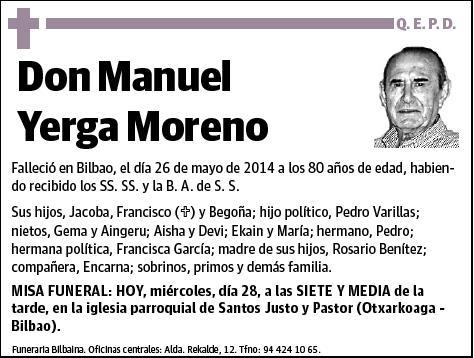 YERGA MORENO,MANUEL