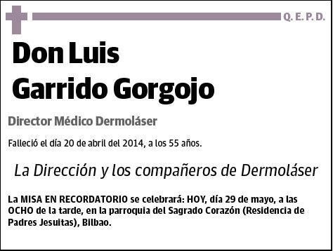 GARRIDO GORGOJO,LUIS