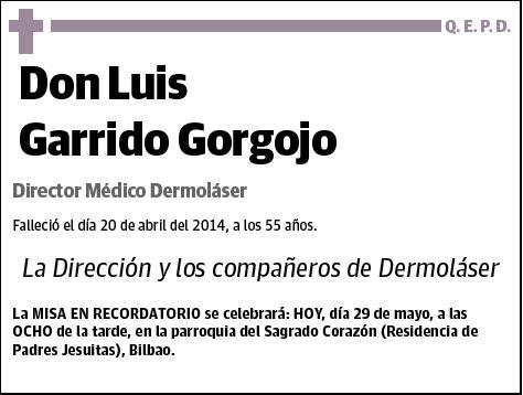 GARRIDO GORGOJO,LUIS