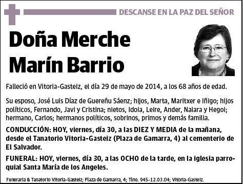 MARIN BARRIO,MERCHE