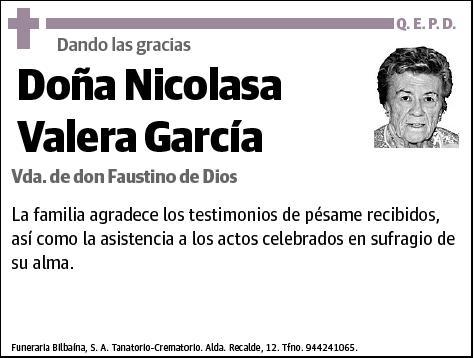 VALERA GARCIA,NICOLASA