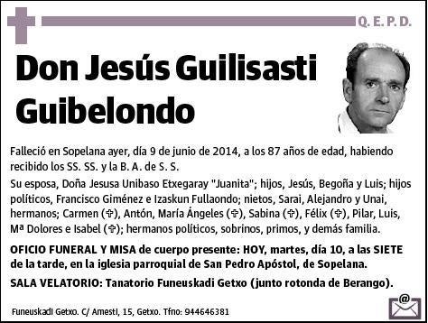 GUILISASTI GUIBELONDO,JESUS