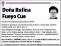 FUEYO CUE,RUFINA