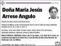 ARRESE ANGULO,MARIA JESUS