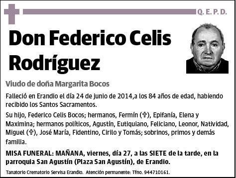 CELIS RODRIGUEZ,FEDERICO