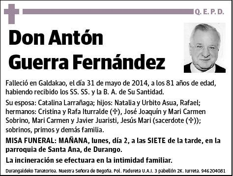 GUERRA FERNANDEZ,ANTON