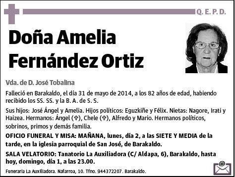 FERNANDEZ ORTIZ,AMELIA