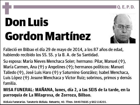 GORDON MARTINEZ,LUIS