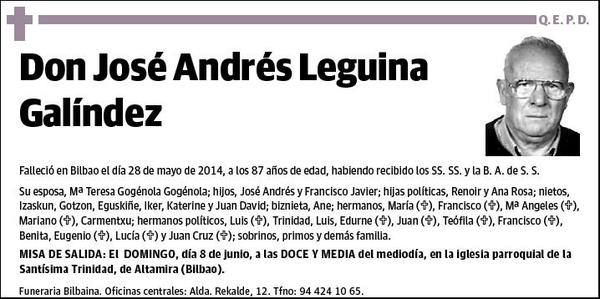 LEGUINA GALINDEZ,JOSE ANDRES