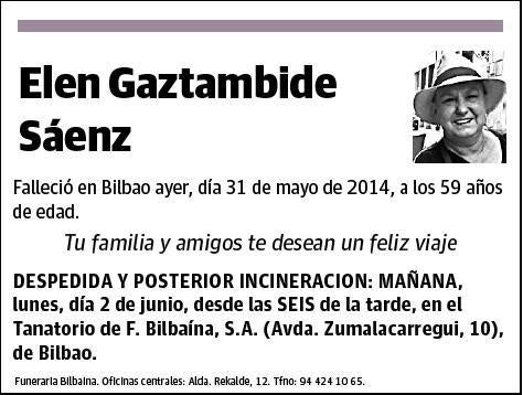 GAZTAMBIDE SAENZ,ELEN