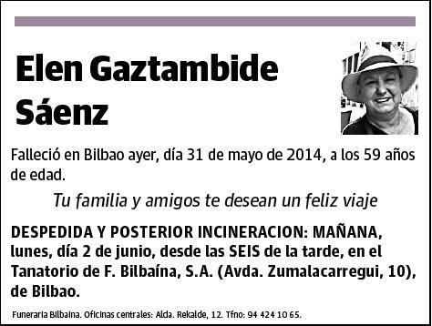 GAZTAMBIDE SAENZ,ELEN