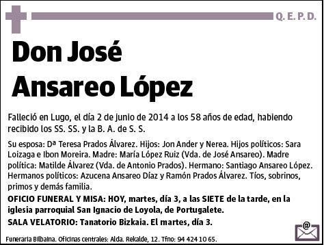 ANSAREO LOPEZ,JOSE