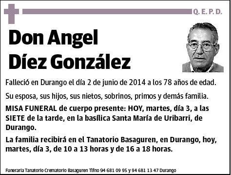 DIEZ GONZALEZ,ANGEL