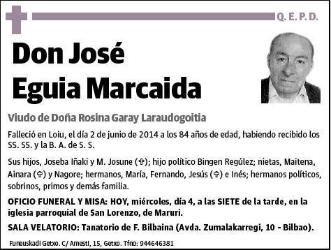 EGUIA MARCAIDA,JOSE