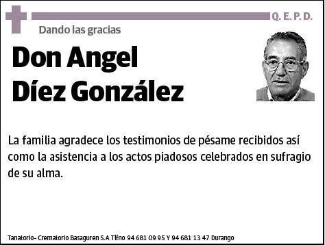 DIEZ GONZALEZ,ANGEL