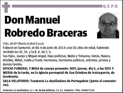 ROBREDO BRACERAS,MANUEL