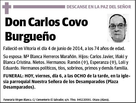 COVO BURGUEÑO,CARLOS