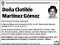 MARTINEZ GOMEZ,CLOTILDE