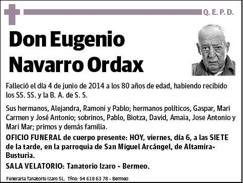 NAVARRO ORDAX,EUGENIO