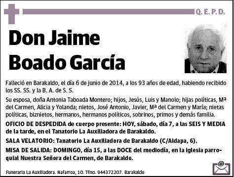 BOADO GARCIA,JAIME